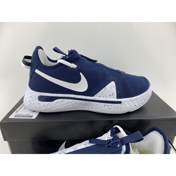 Nike PG 4 College Navy Men's Basketball Shoes Sneakers Paul George - Picture 11 of 12
